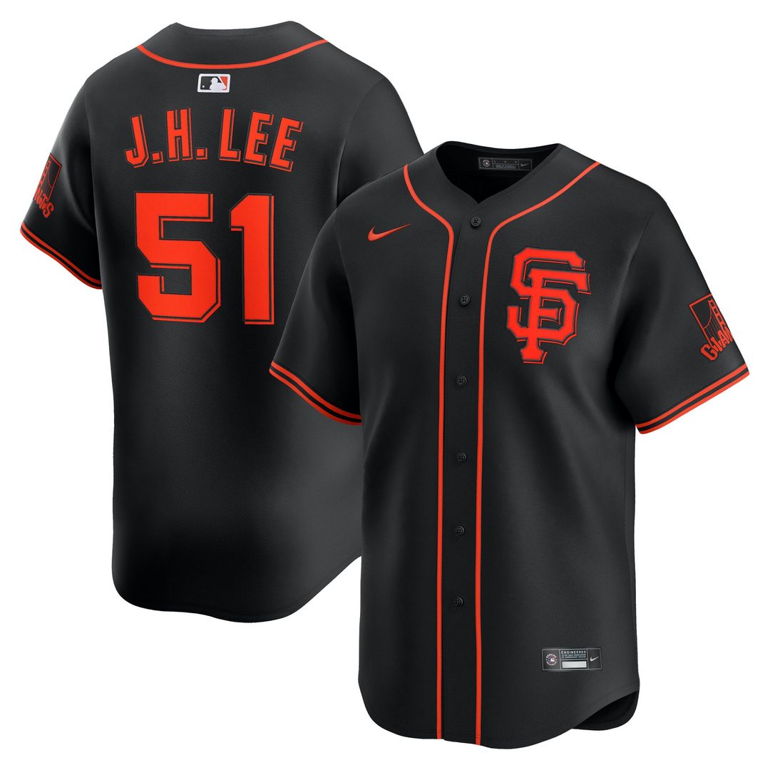 San Francisco Giants Nike Black MLB Jersey