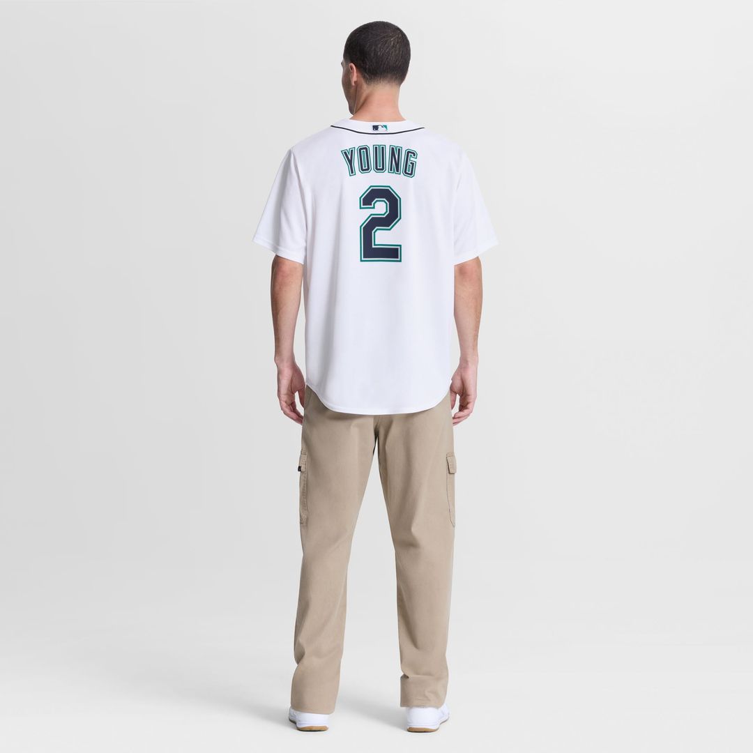 Seattle Mariners Nike White Replica MLB Jersey