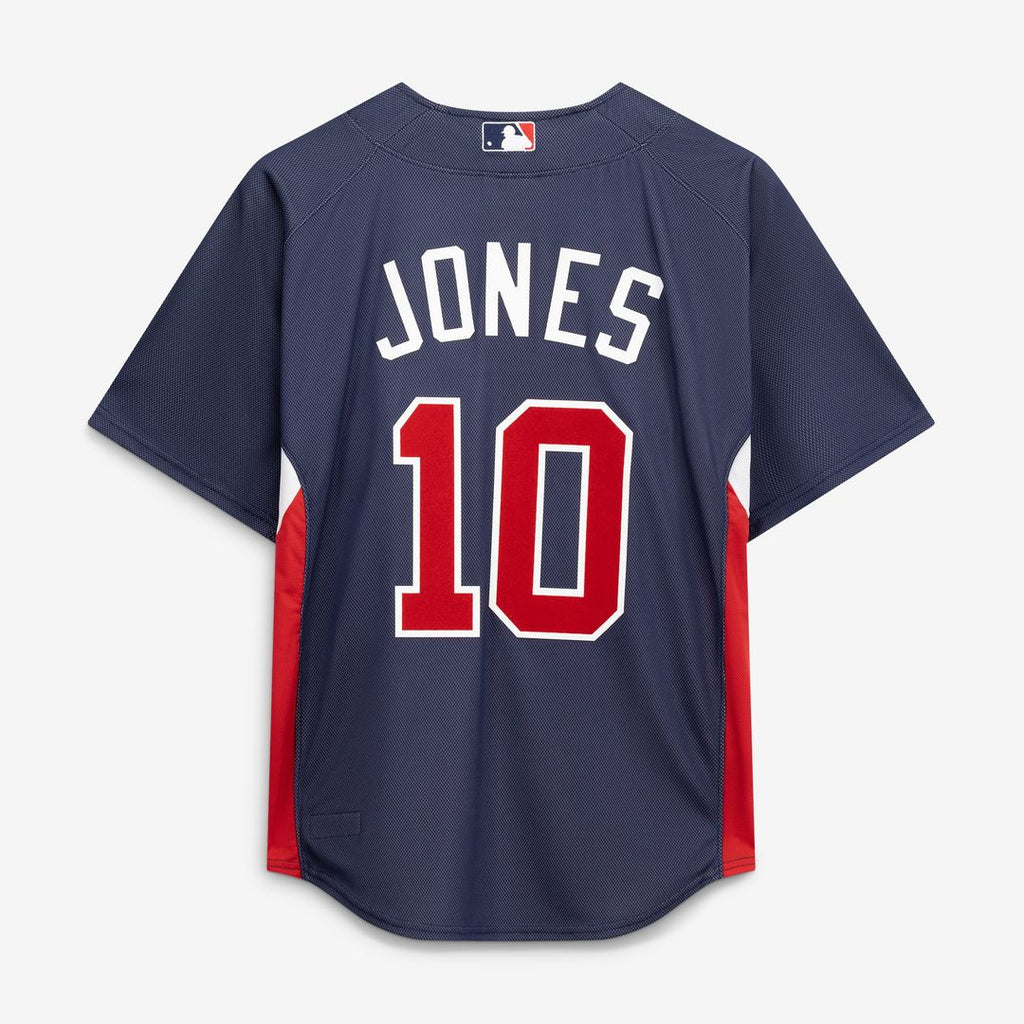 Atlanta Braves Mitchell & Ness Navy Authentic MLB Jersey