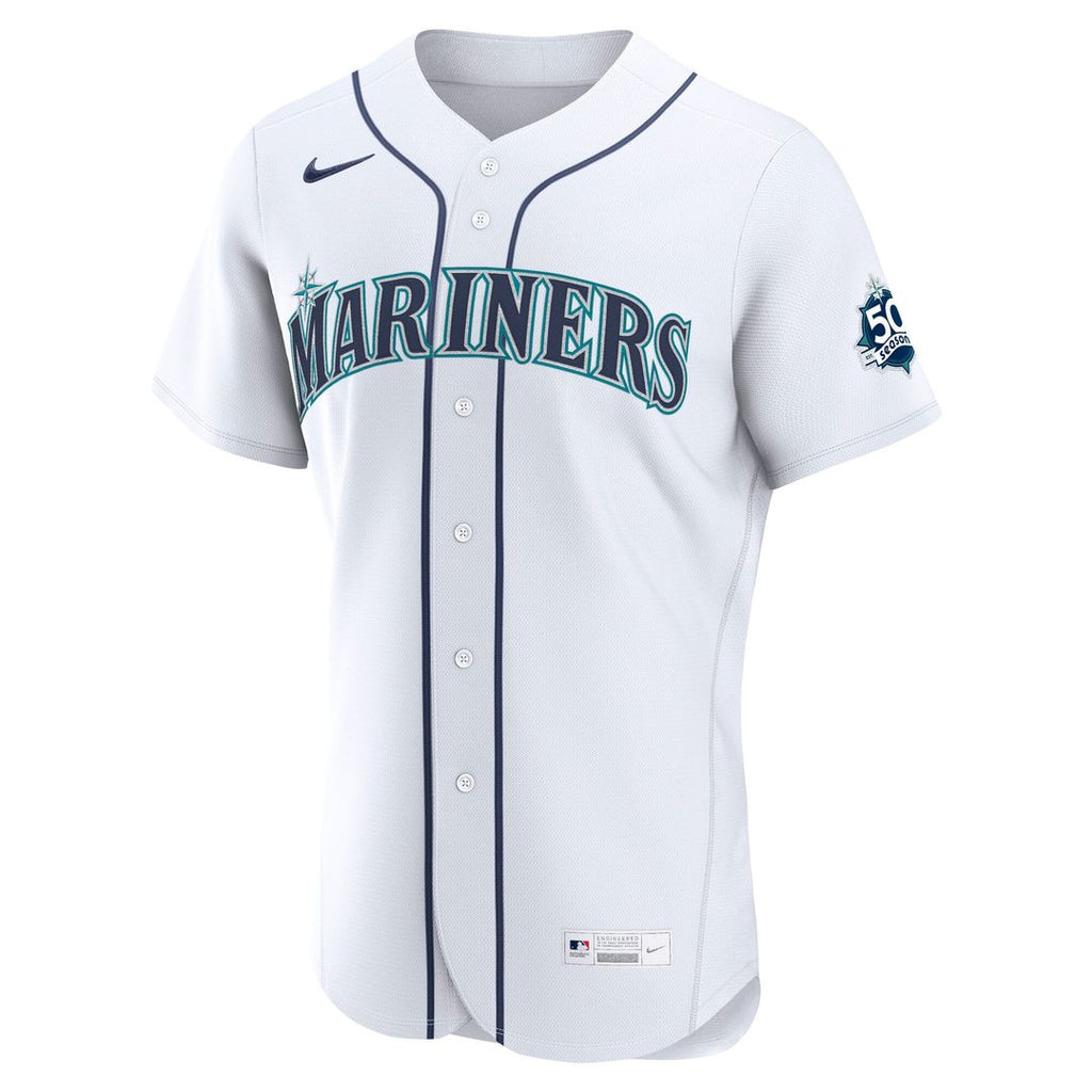 Seattle Mariners Nike White Authentic MLB Jersey