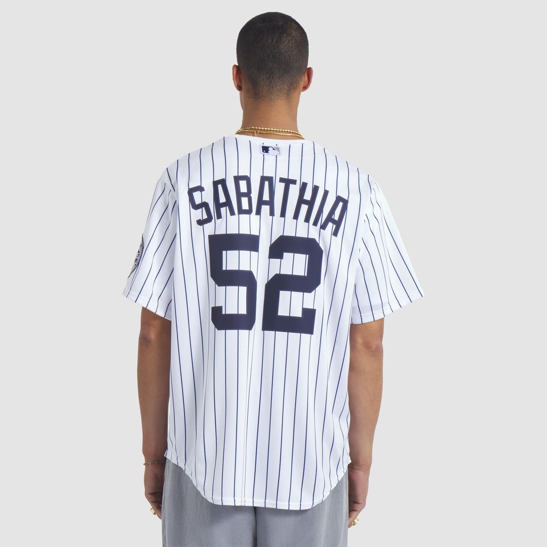 New York Yankees Nike White Replica MLB Jersey