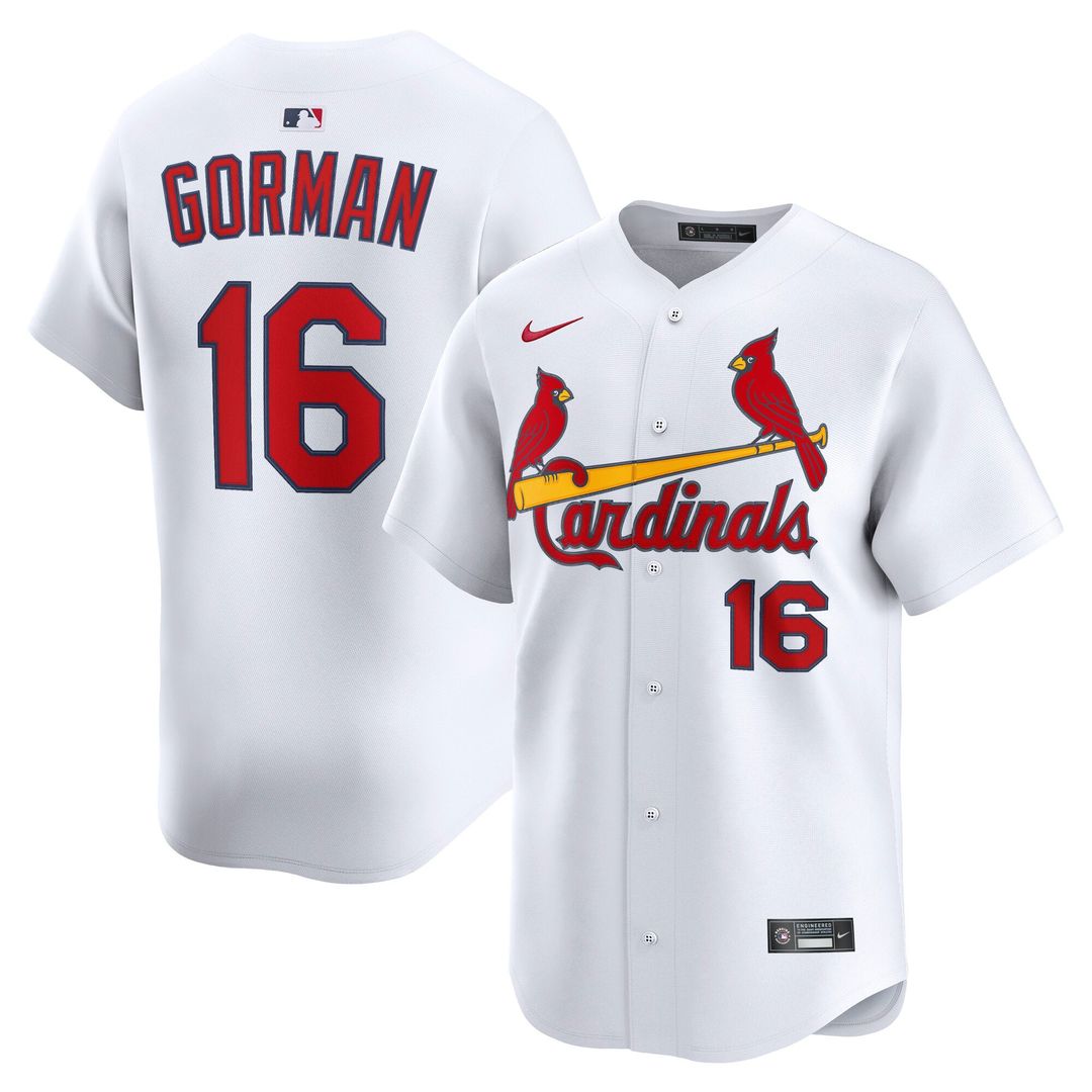 St. Louis Cardinals Nike White Authentic MLB baseball jersey