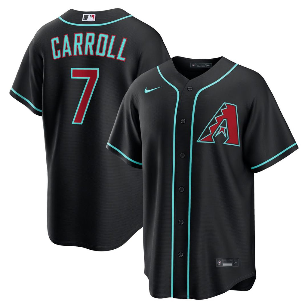 Arizona Diamondbacks Nike Black Replica MLB Jersey