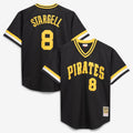 Pittsburgh Pirates Mitchell & Ness Black Authentic MLB baseball jersey