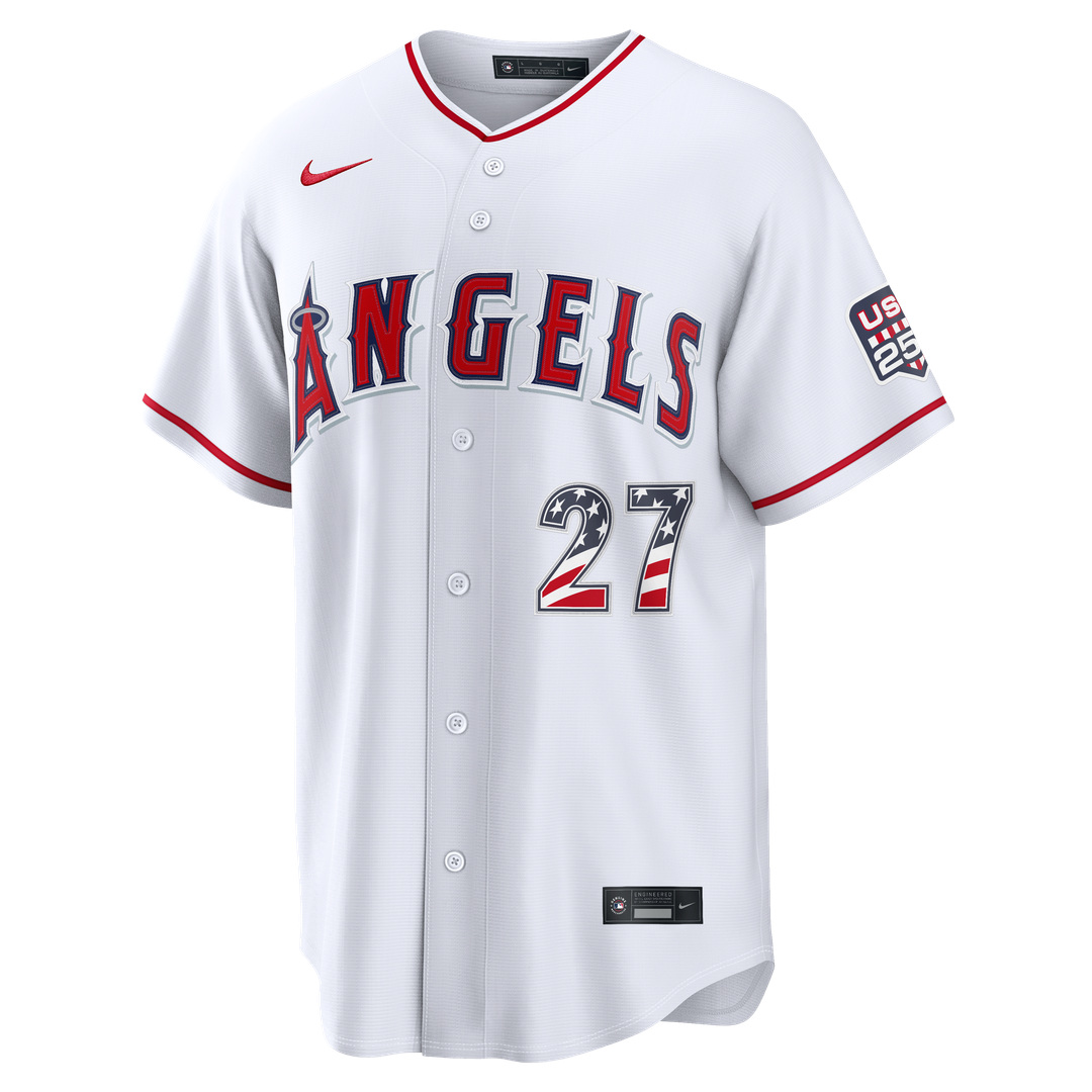 Los Angeles Angels Nike White MLB Jersey