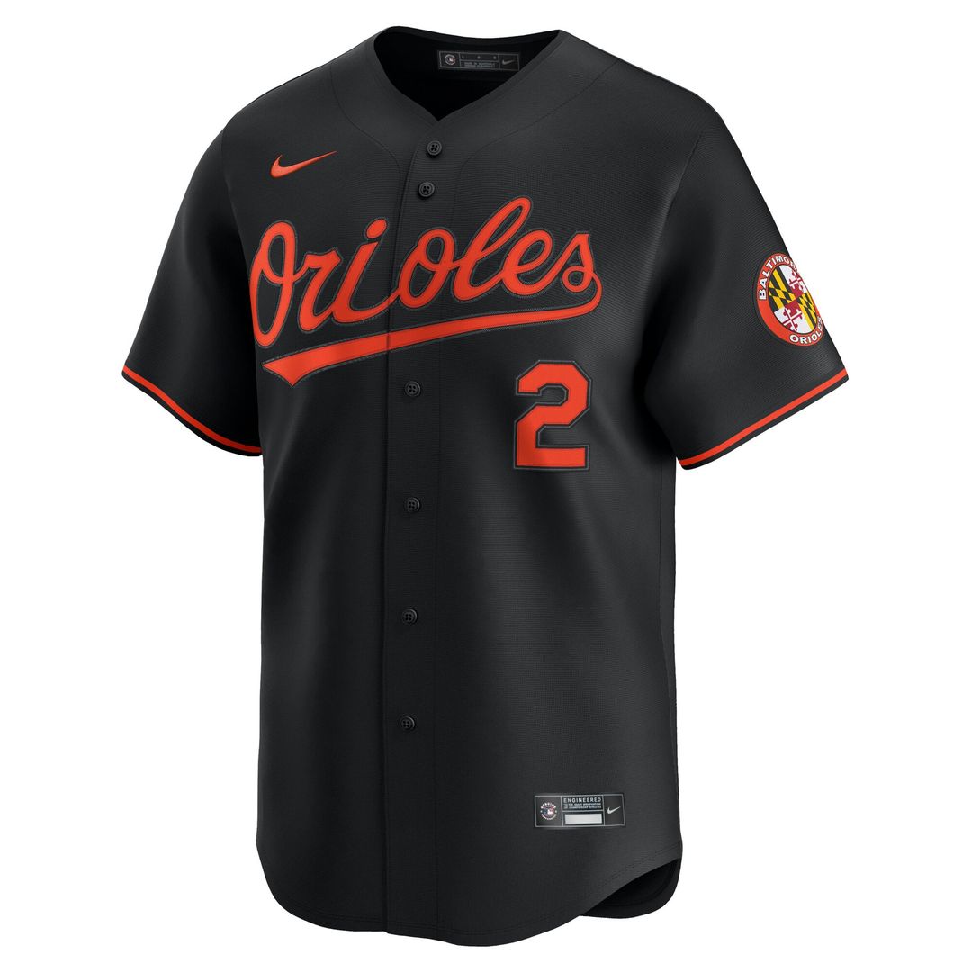 Baltimore Orioles Nike Black Authentic MLB Jersey