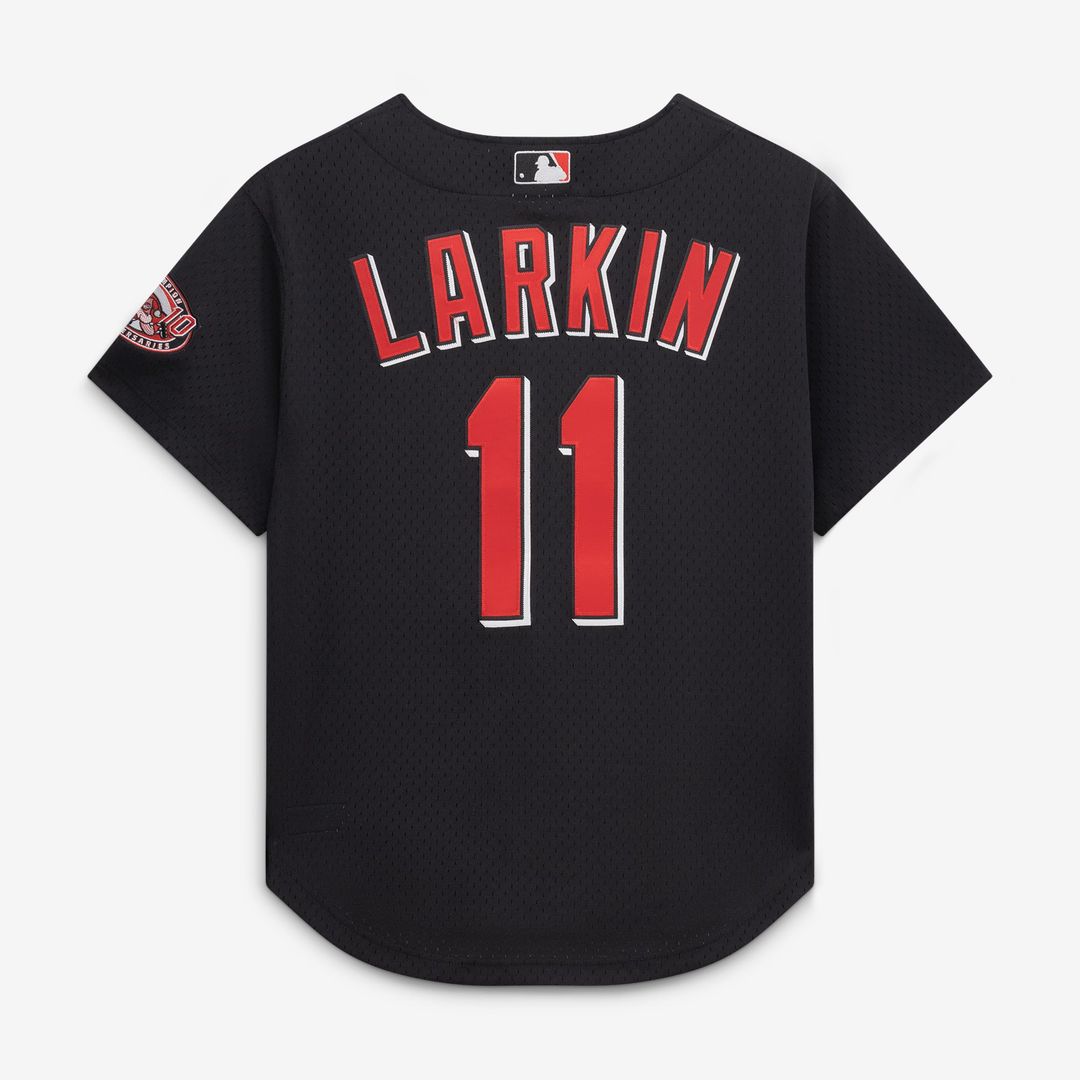 Cincinnati Reds Mitchell & Ness Black MLB Jersey
