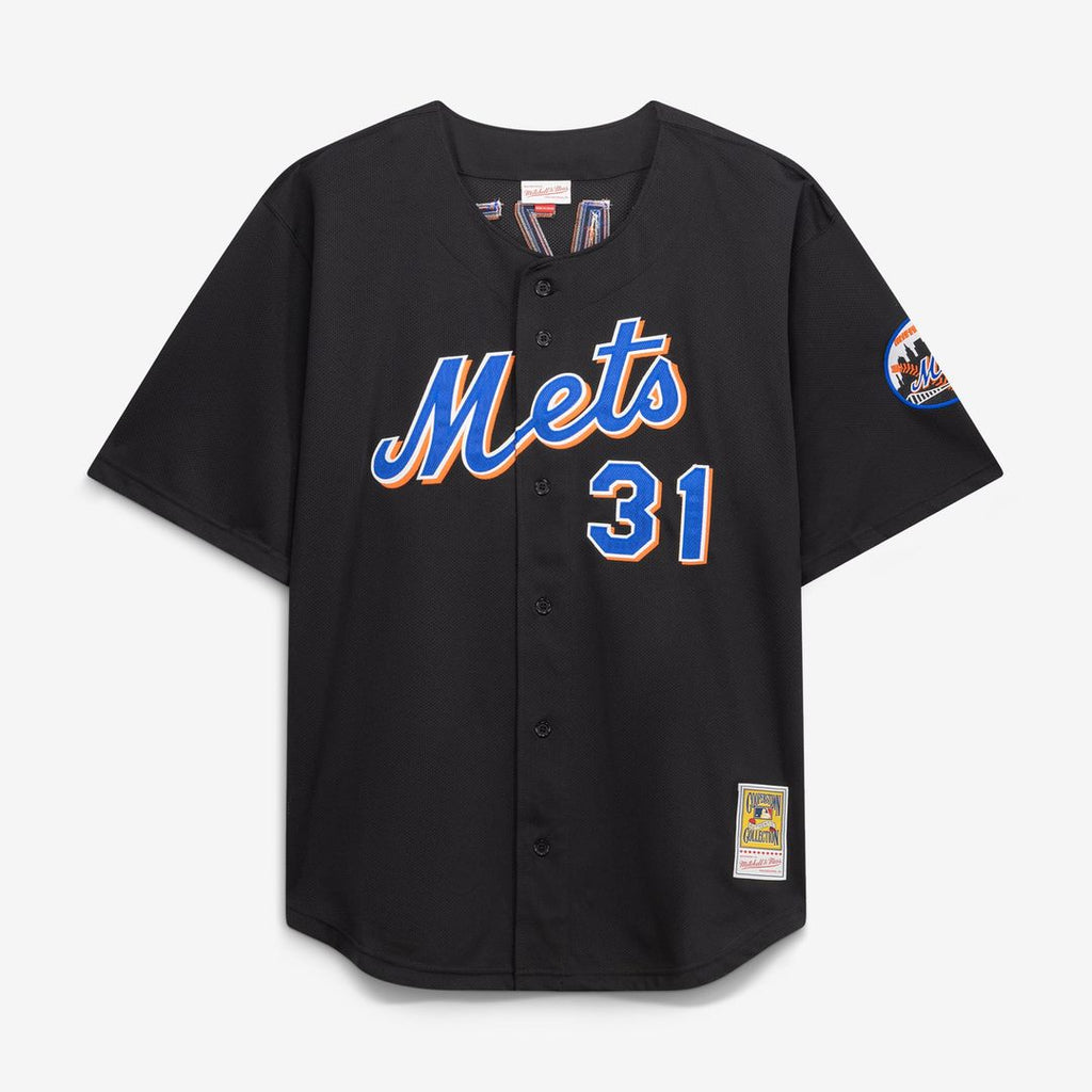 New York Mets Mitchell & Ness Black Authentic MLB Jersey