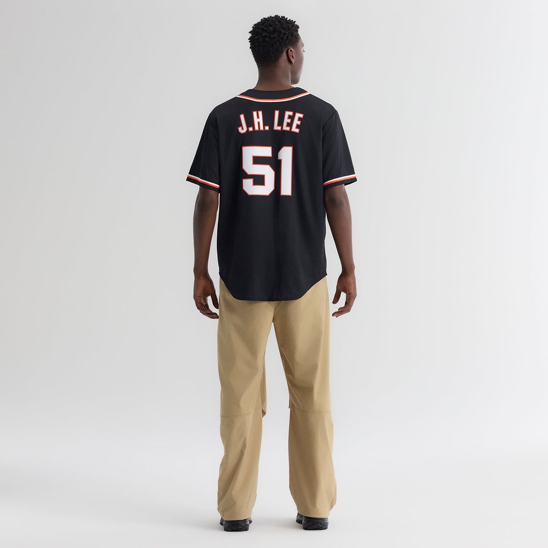 San Francisco Giants Nike Black Replica MLB Jersey