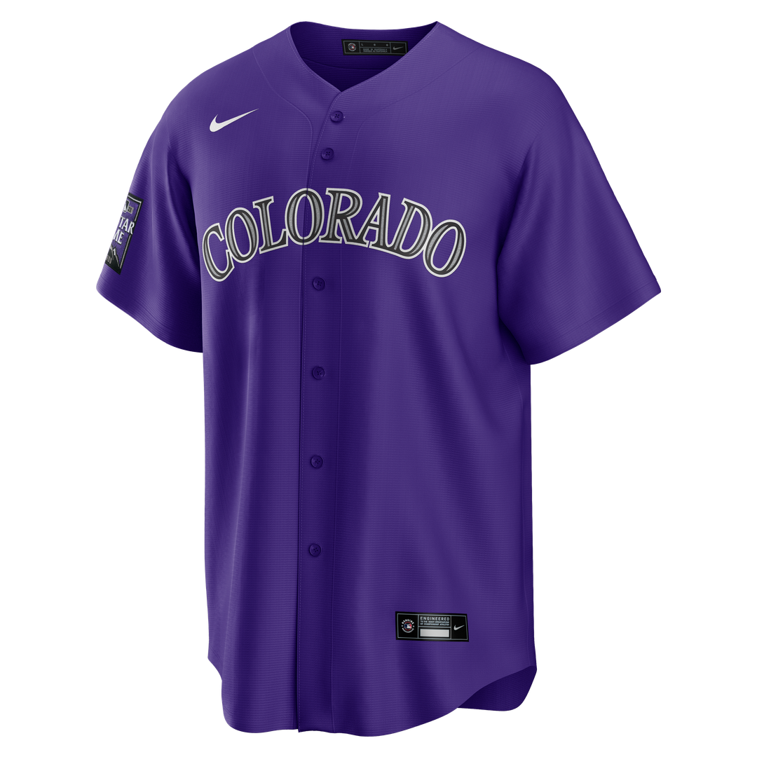 Colorado Rockies Nike Purple Replica MLB Jersey
