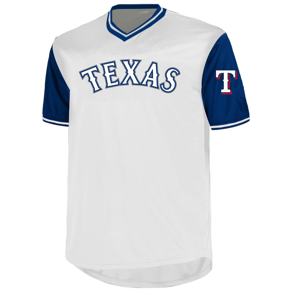 Texas Rangers Profile White MLB Jersey