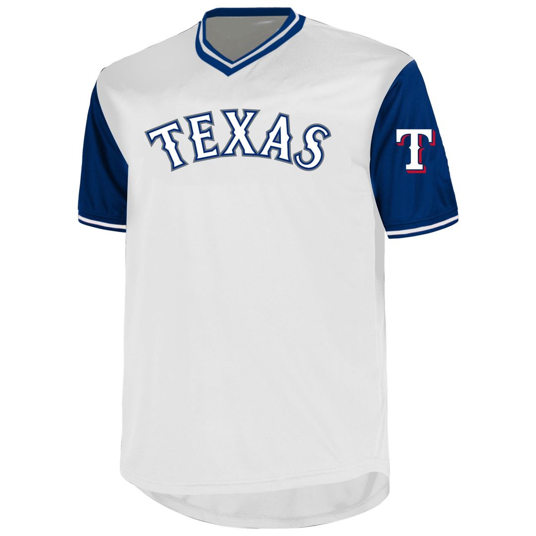 Texas Rangers Profile White MLB Jersey