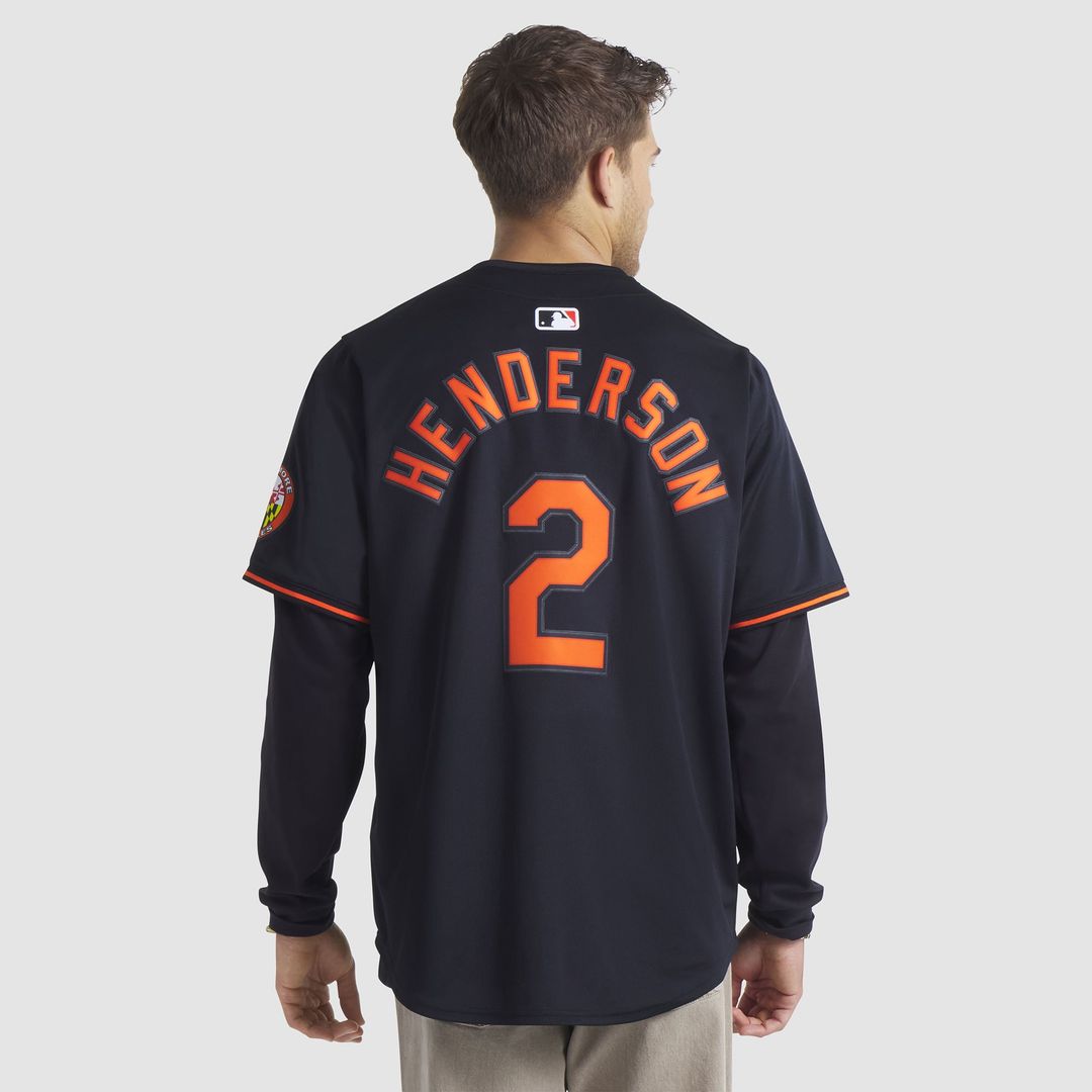 Baltimore Orioles Nike Black Authentic MLB Jersey