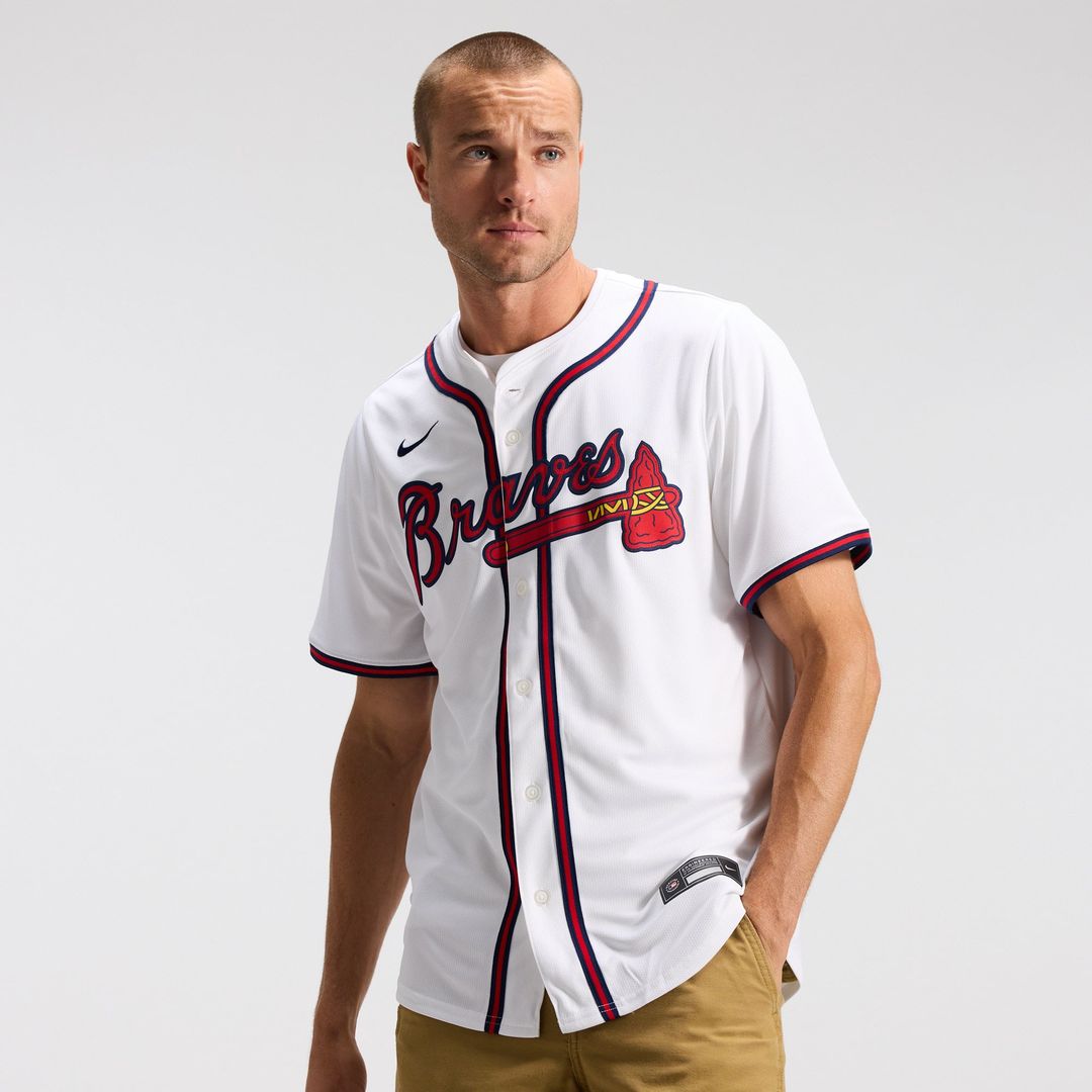 Atlanta Braves Nike Red Authentic MLB Jersey