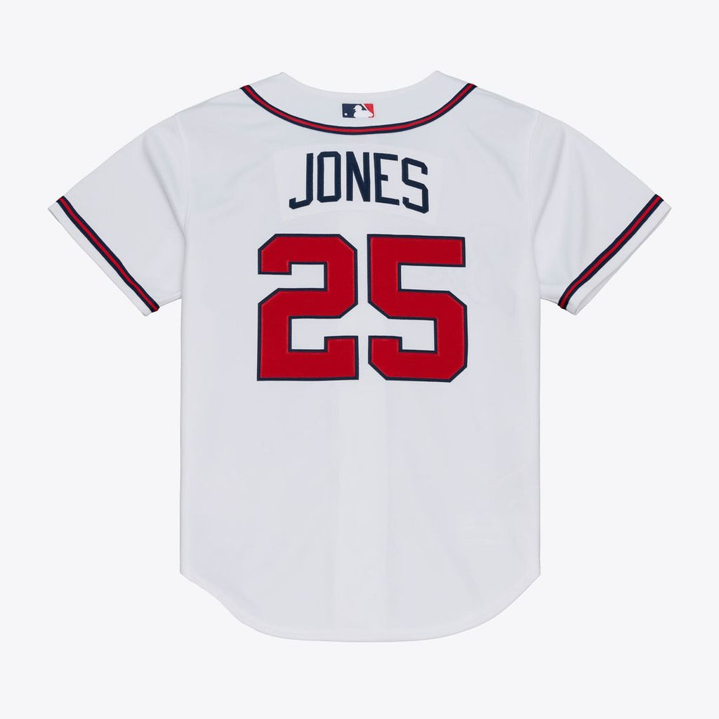 Atlanta Braves Mitchell & Ness White Authentic MLB Jersey