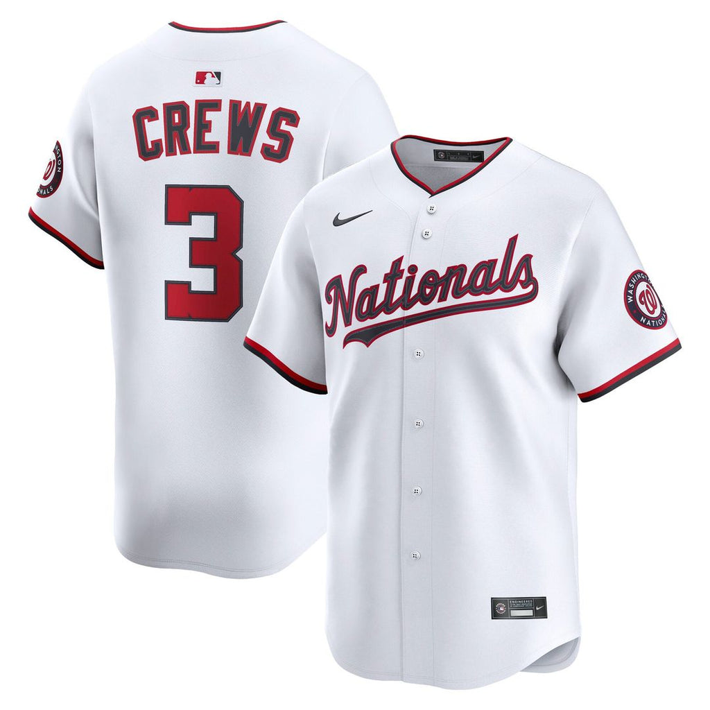 Washington Nationals Nike White Authentic MLB Jersey