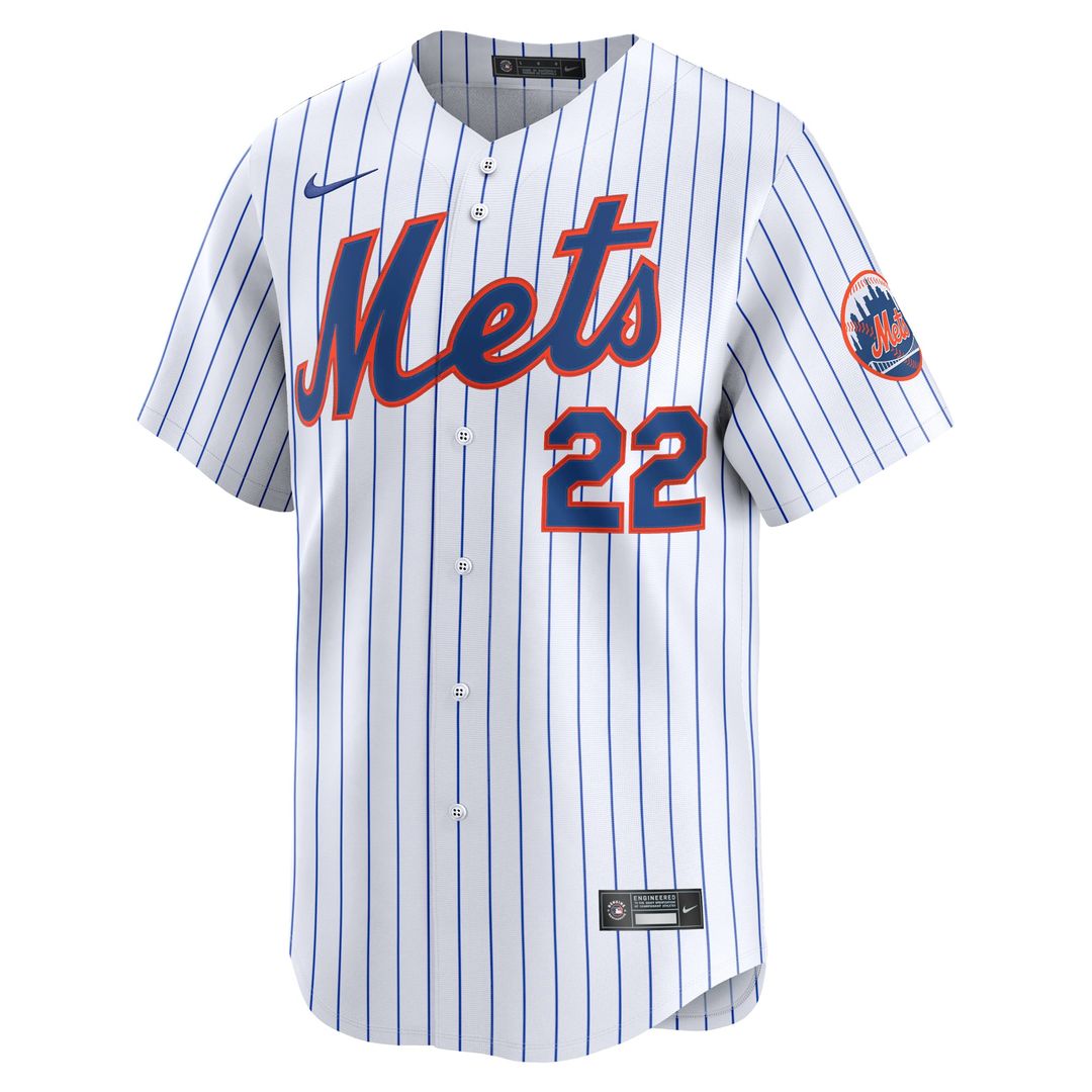 New York Mets Nike White Authentic MLB Jersey
