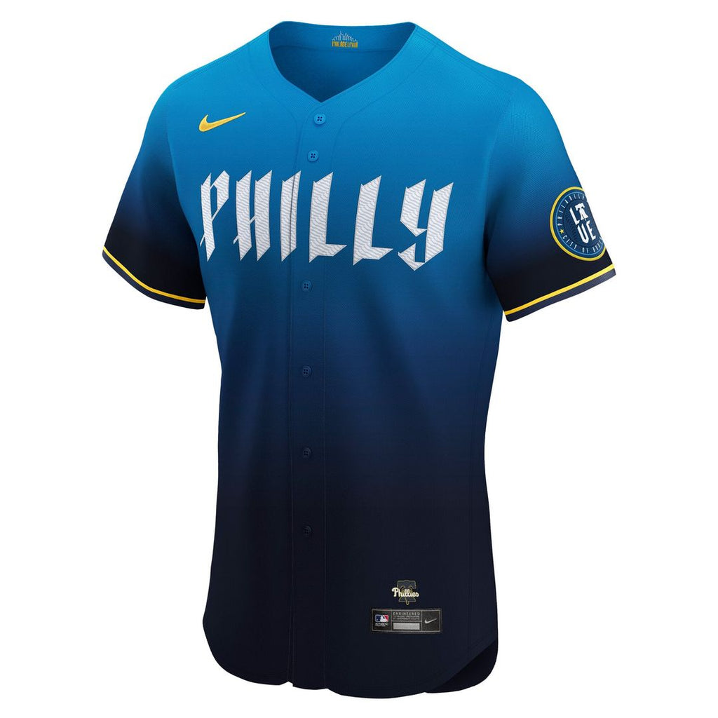 Philadelphia Phillies Nike Navy Authentic MLB Jersey