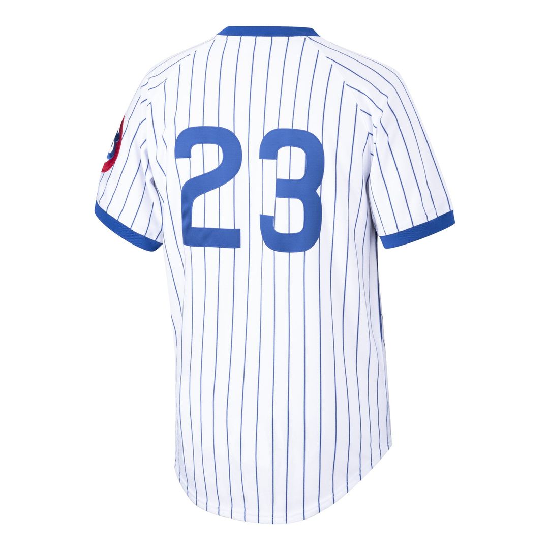 Chicago Cubs Mitchell & Ness White Authentic MLB Jersey