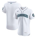 Seattle Mariners Nike White Authentic MLB baseball jersey