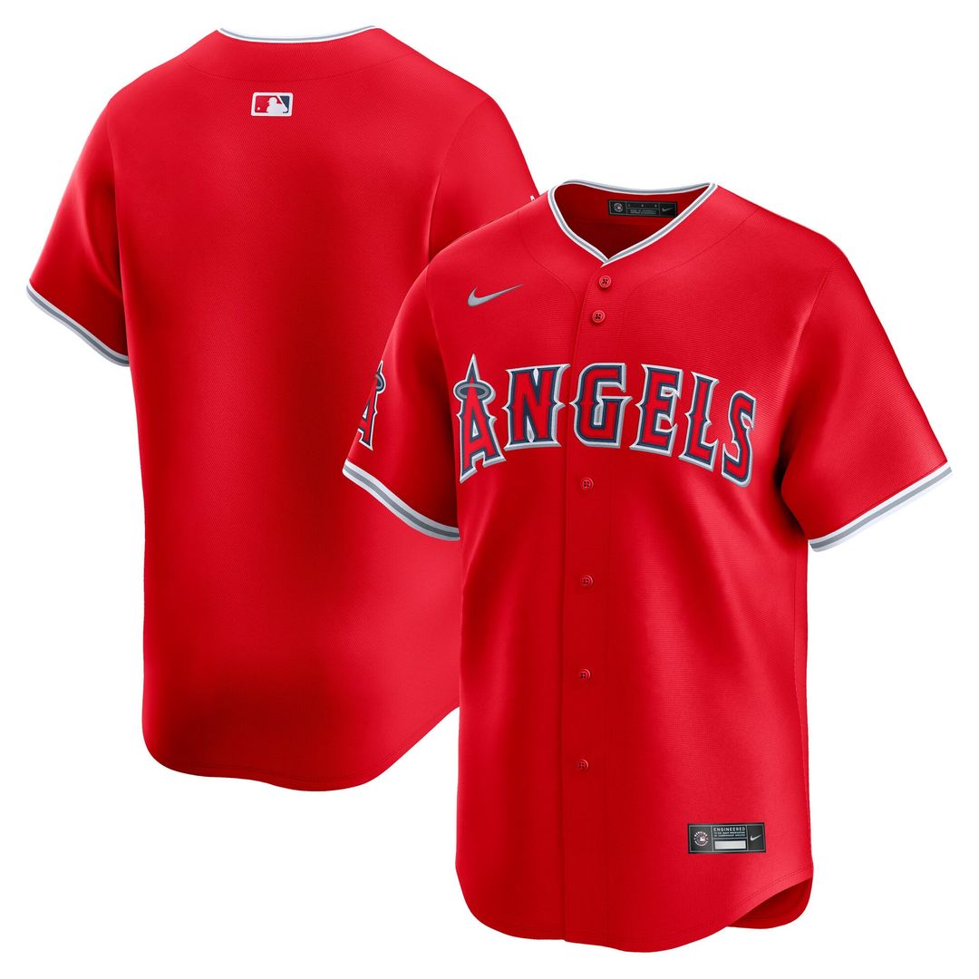 Los Angeles Angels Nike Red Authentic MLB Jersey