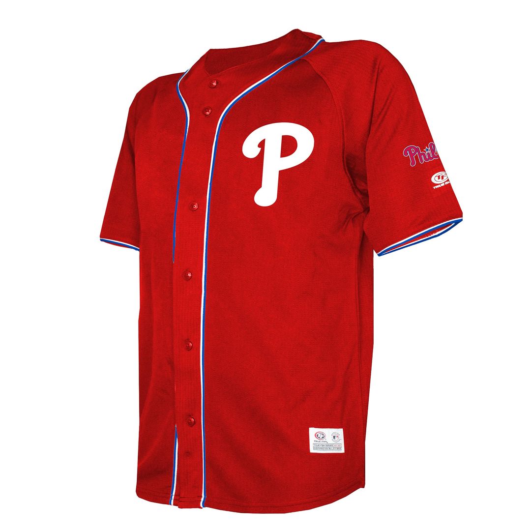 Philadelphia Phillies Stitches Red MLB Jersey