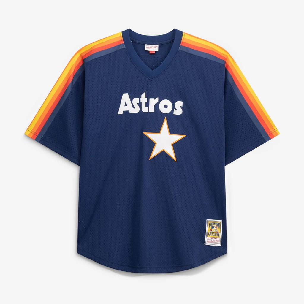 Houston Astros Mitchell & Ness Navy Authentic MLB Jersey