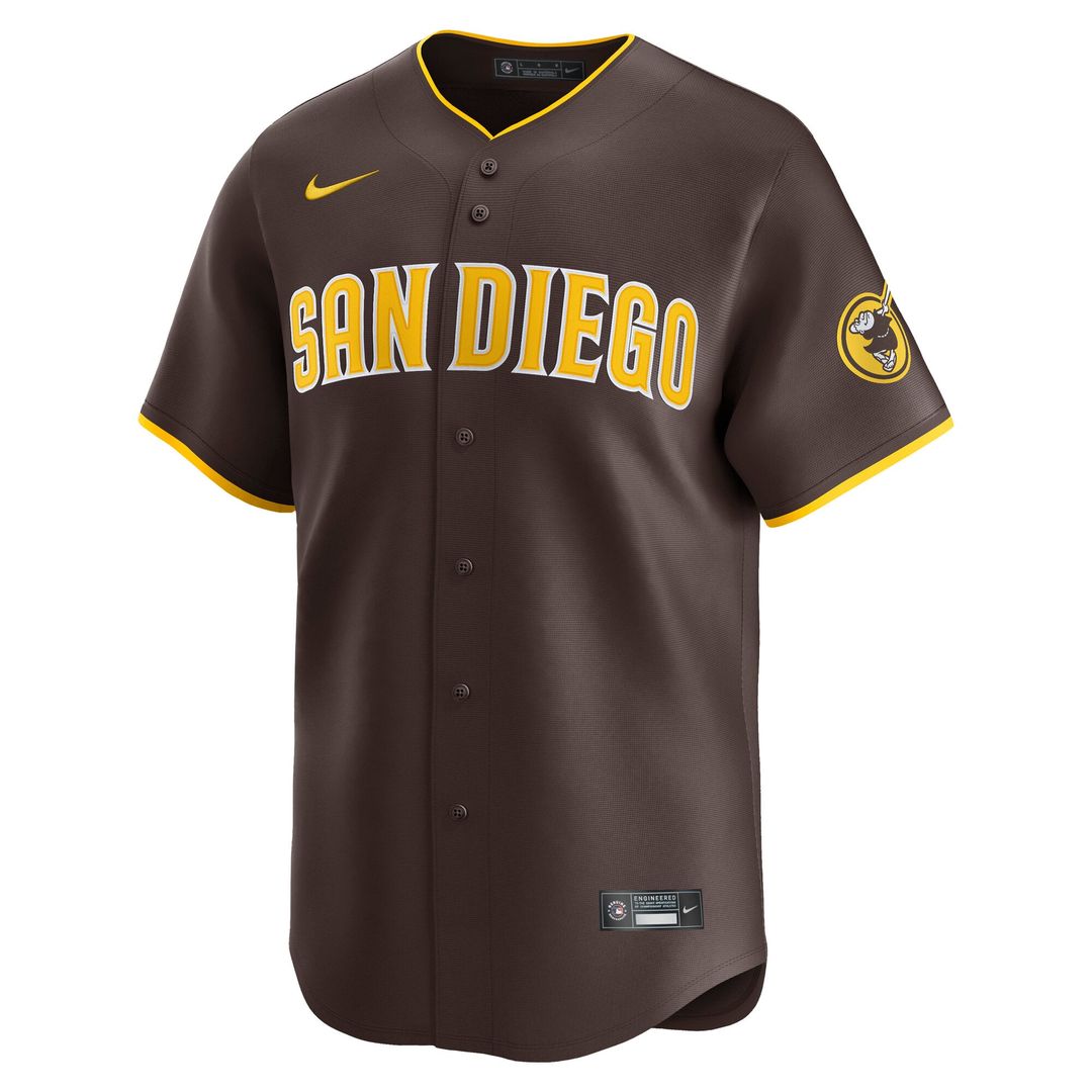San Diego Padres Nike Brown Authentic MLB Jersey