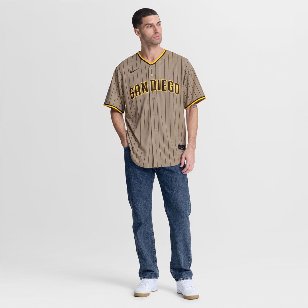 San Diego Padres Nike Brown Replica MLB Jersey
