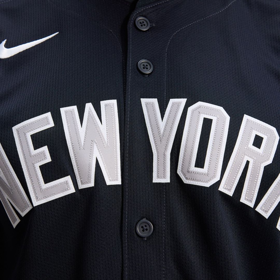 New York Yankees Nike Gray Authentic MLB Jersey