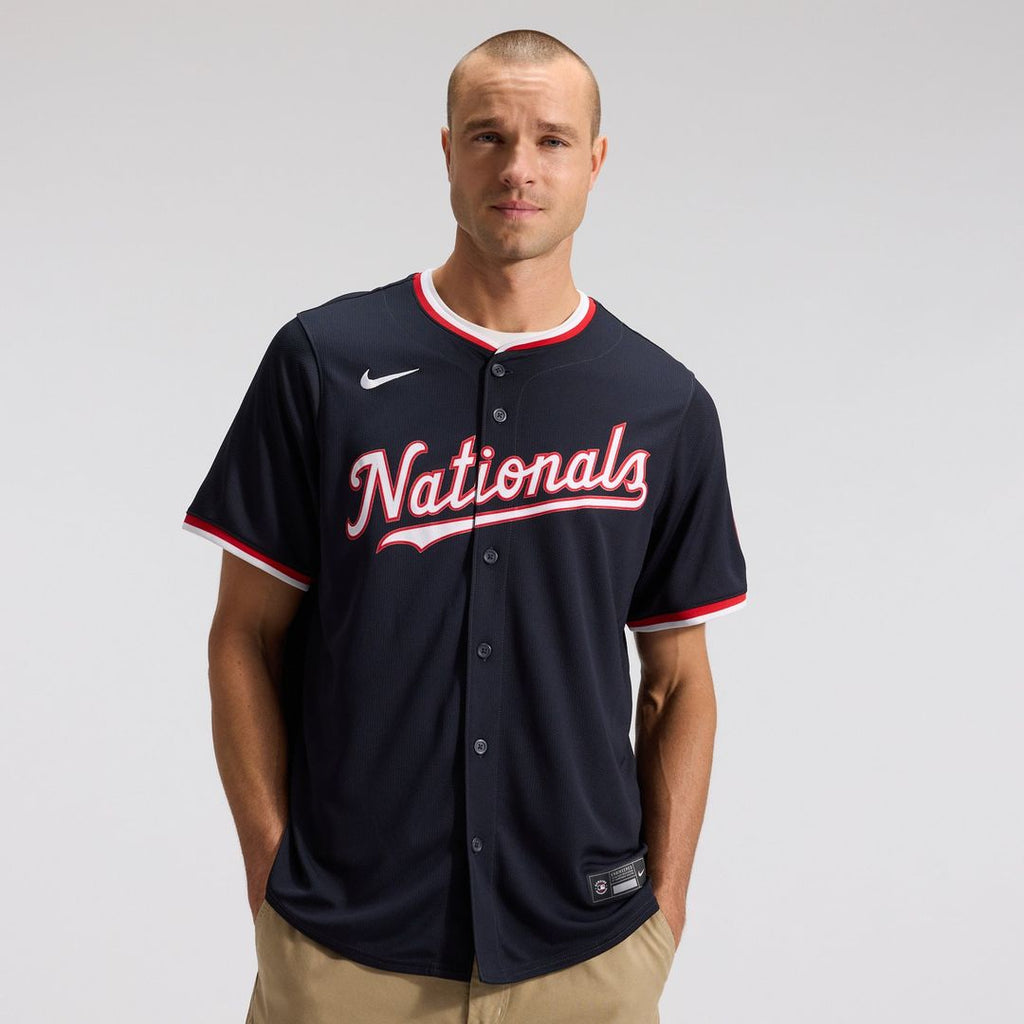 Washington Nationals Nike Navy Authentic MLB Jersey