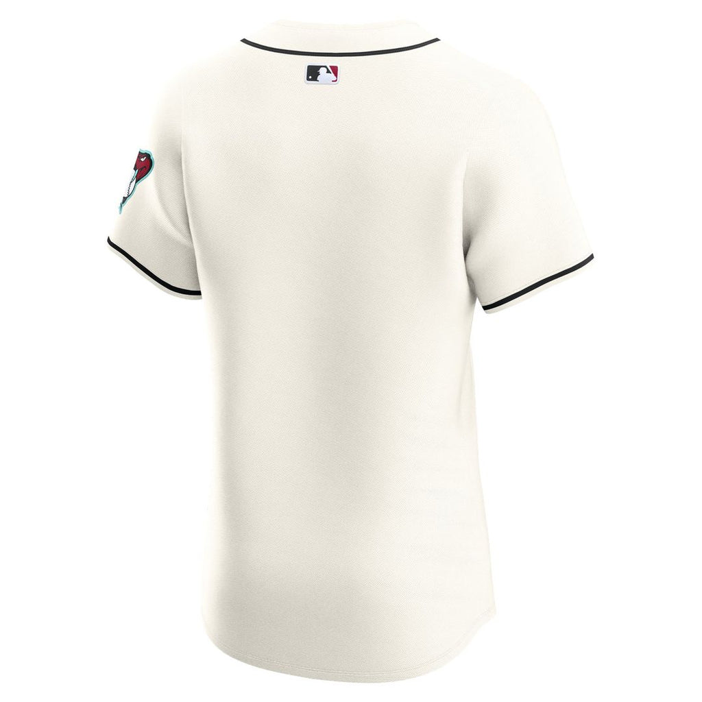 Arizona Diamondbacks Nike Cream Authentic MLB Jersey