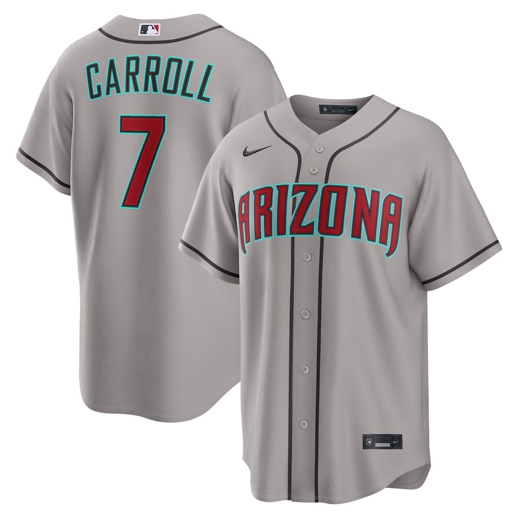 Arizona Diamondbacks Nike Gray Replica MLB Jersey