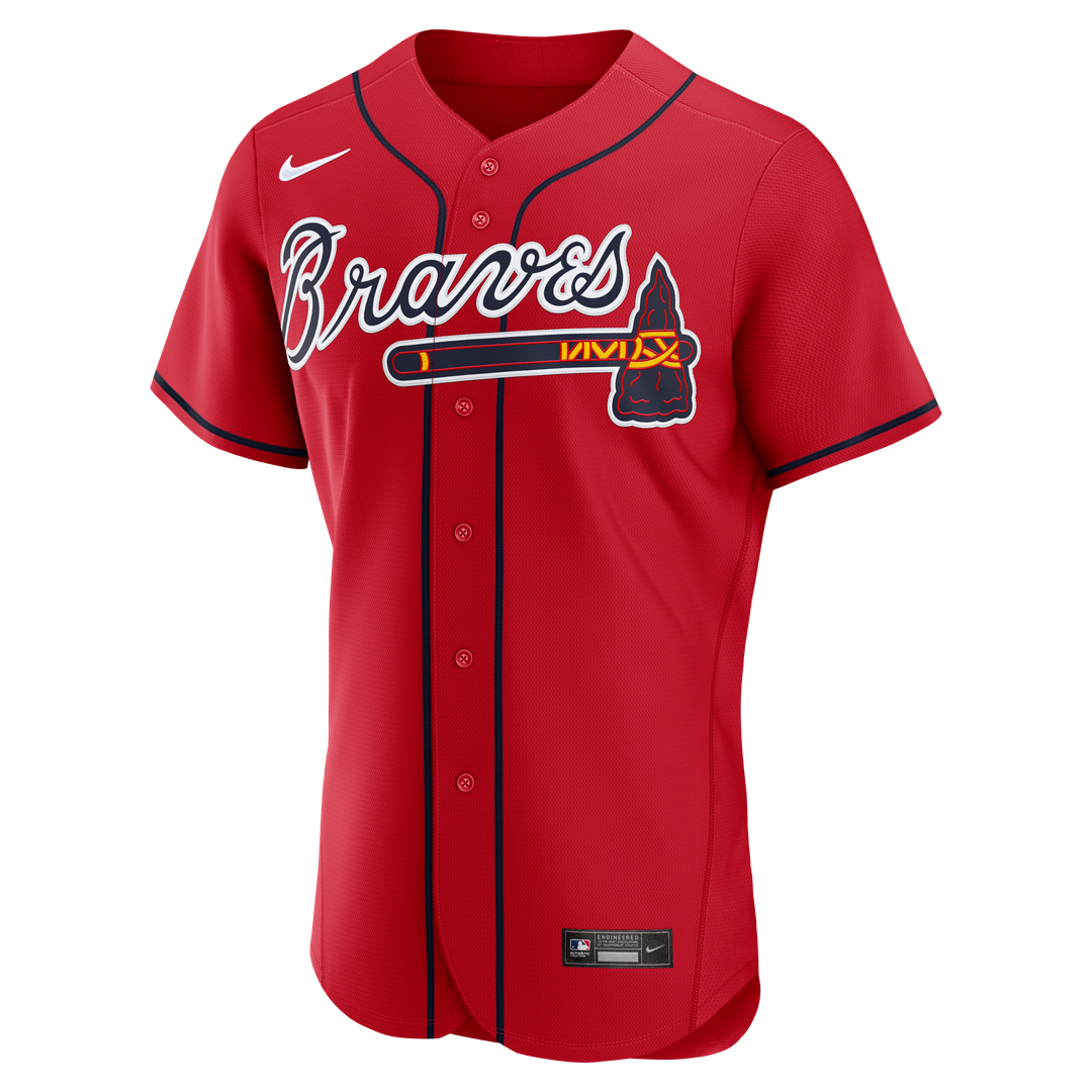 Atlanta Braves Nike Navy Authentic MLB Jersey