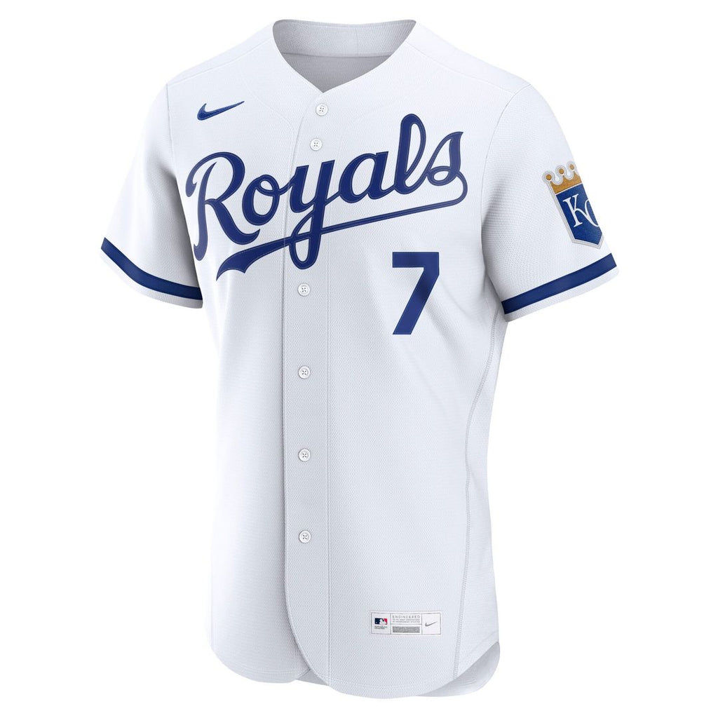 Kansas City Royals Nike White Authentic MLB Jersey