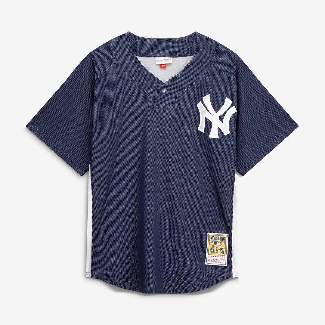 New York Yankees Mitchell & Ness Navy Authentic MLB Jersey