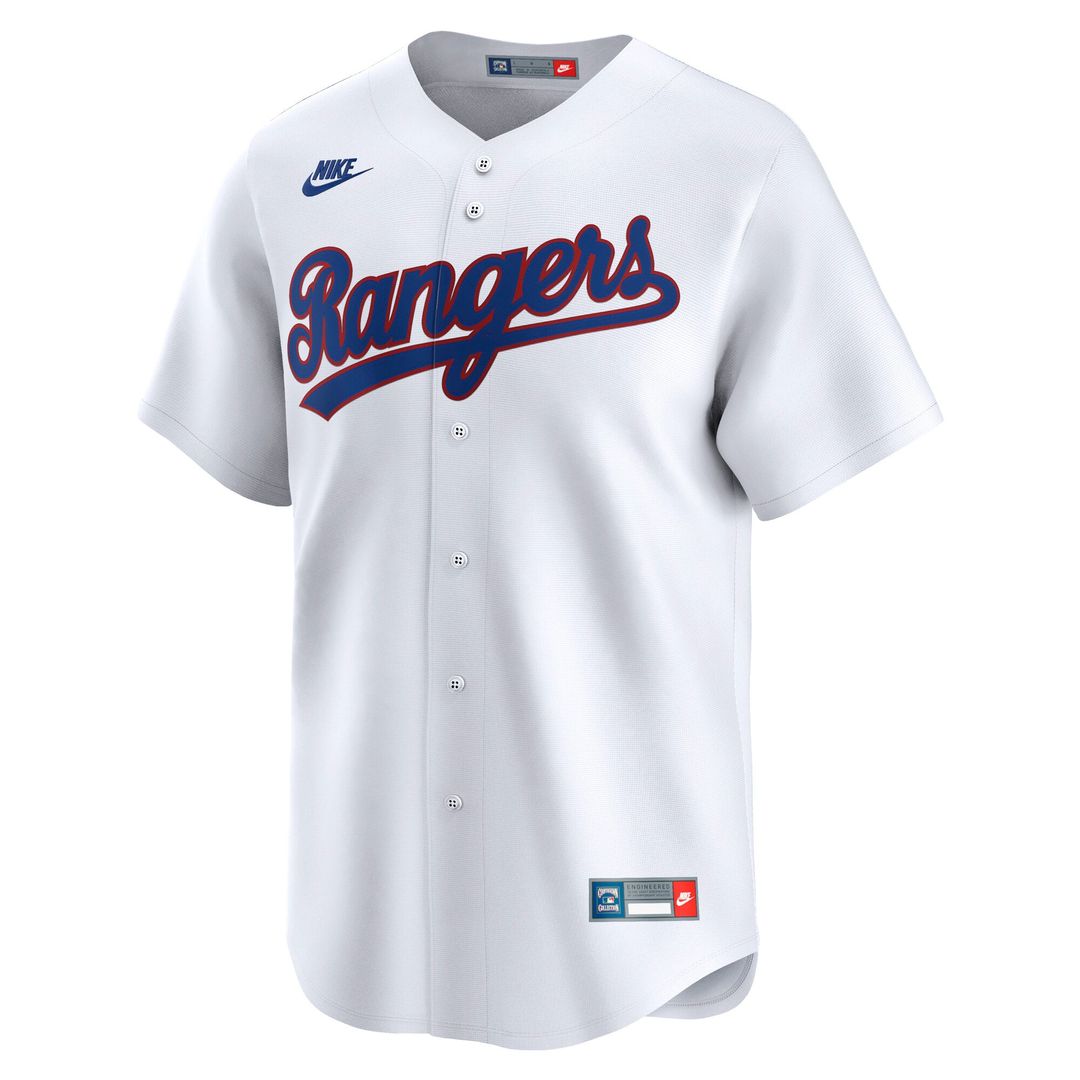 Texas Rangers Nike White MLB Jersey