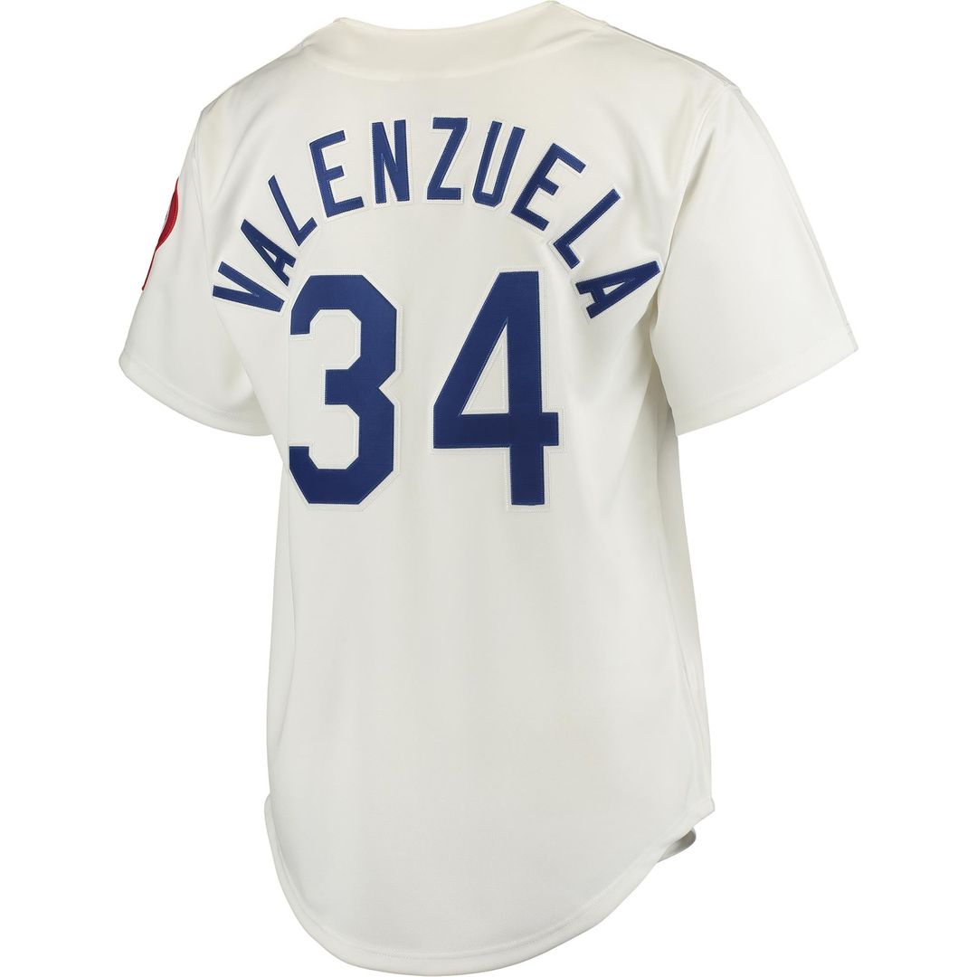 Los Angeles Dodgers Mitchell & Ness Gray Authentic MLB Jersey