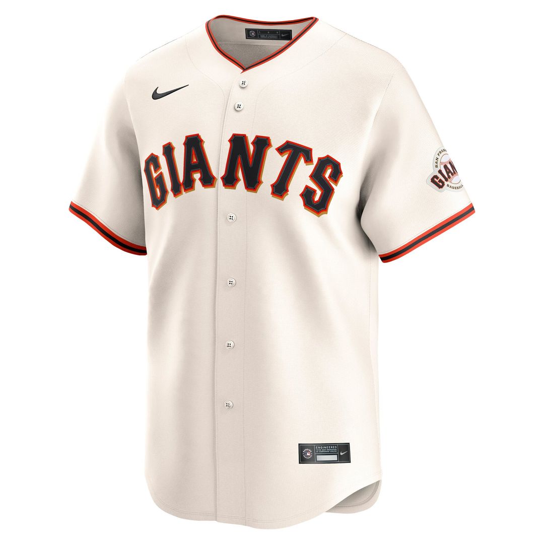San Francisco Giants Nike Cream Authentic MLB Jersey