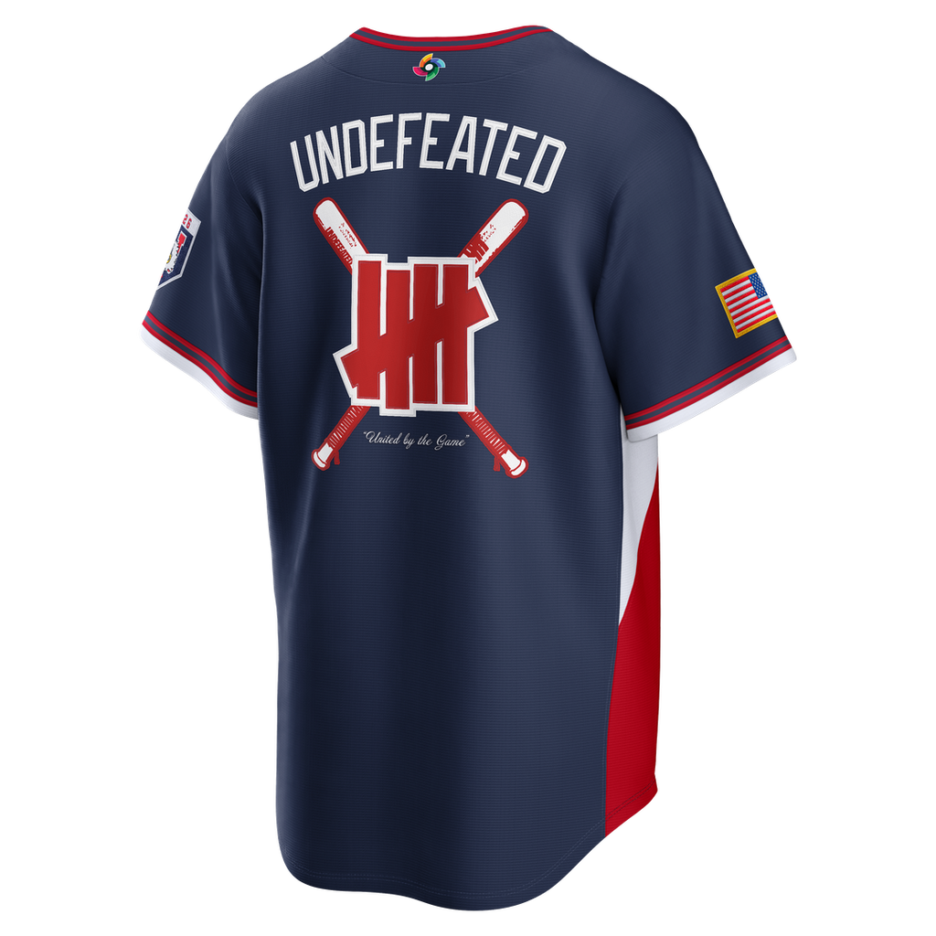 USA Baseball Nike x Undefeated Navy MLB Jersey