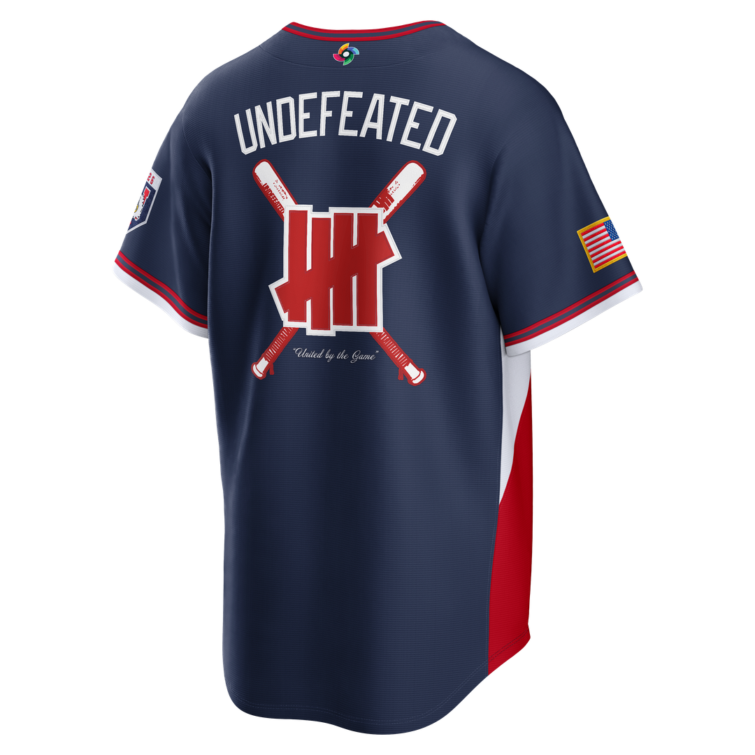 USA Baseball Nike x Undefeated Navy MLB Jersey