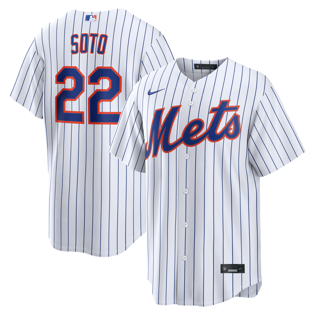 New York Mets Nike White Replica MLB Jersey