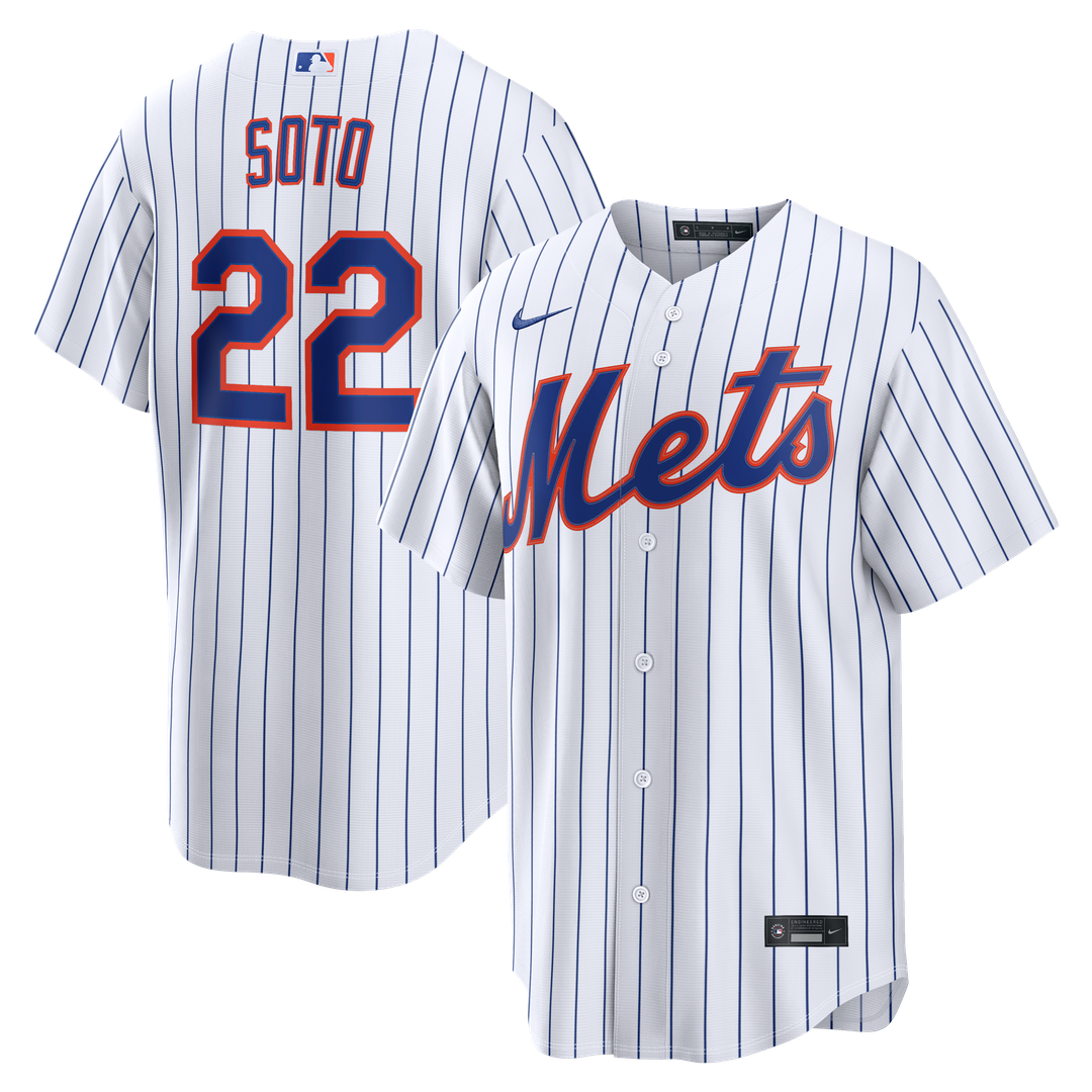 New York Mets Nike White Replica MLB Jersey