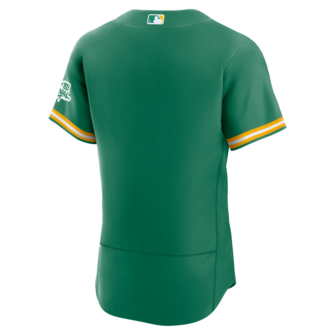 Athletics Nike Green Authentic MLB Jersey