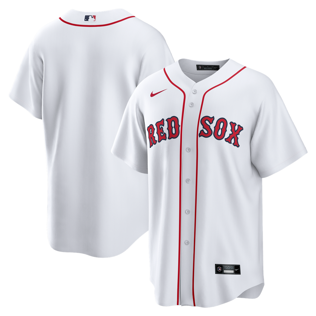 Boston Red Sox Nike White Replica MLB baseball jersey