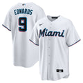 Miami Marlins Nike White Replica MLB baseball jersey