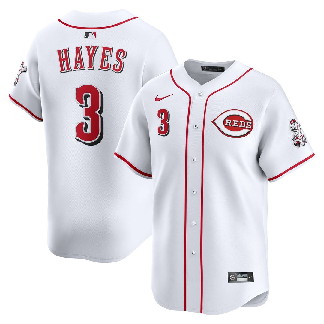 Cincinnati Reds Nike White MLB baseball jersey