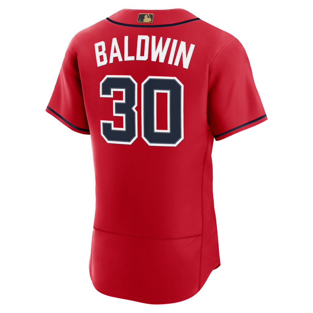 Atlanta Braves Nike Navy Authentic MLB Jersey