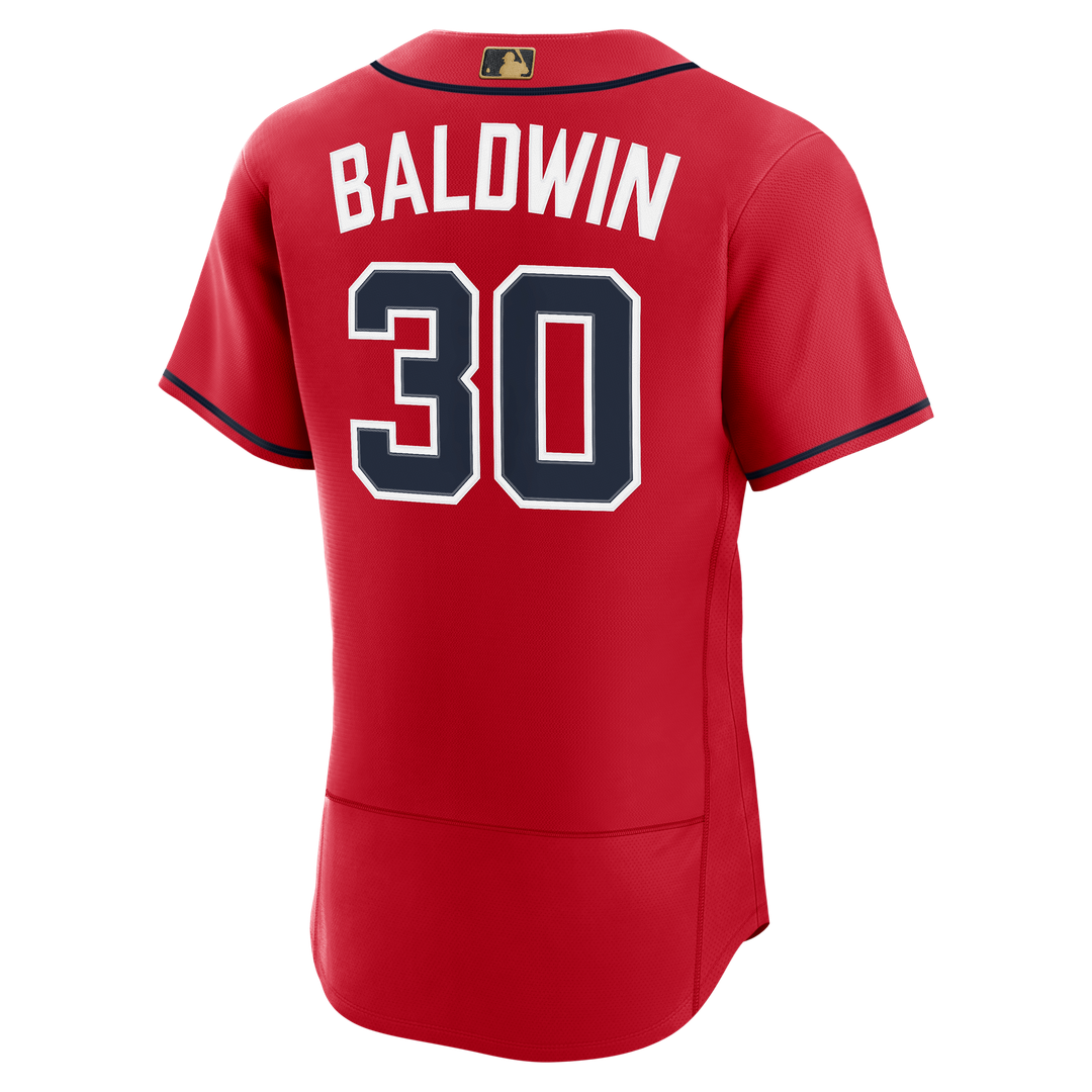 Atlanta Braves Nike Navy Authentic MLB Jersey