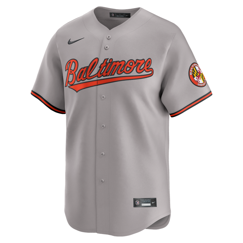 Baltimore Orioles Nike Gray Authentic MLB Jersey